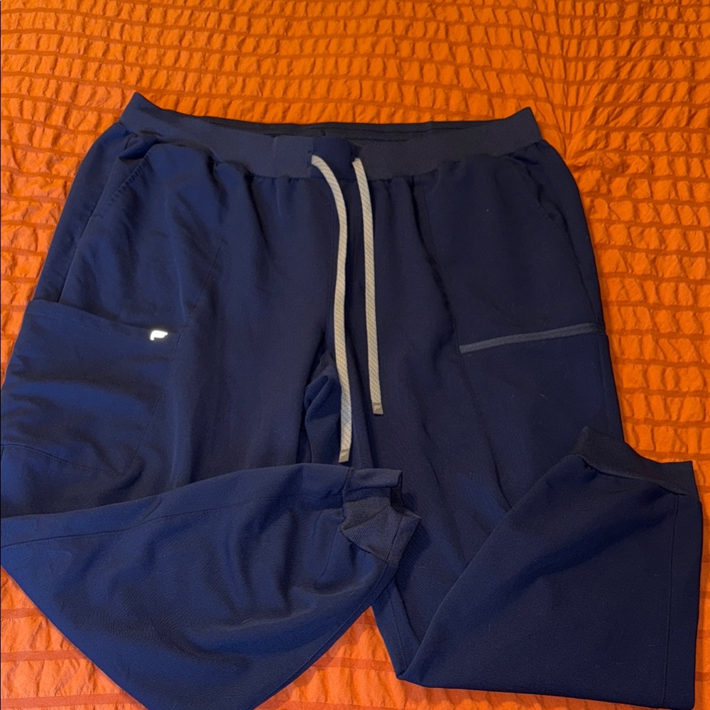Fabletics Navy Scrub Pants